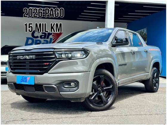 RAM RAMPAGE 2.0 HURRICANE 4 TURBO GASOLINA R/T 4X4 AUTOMÁTICO